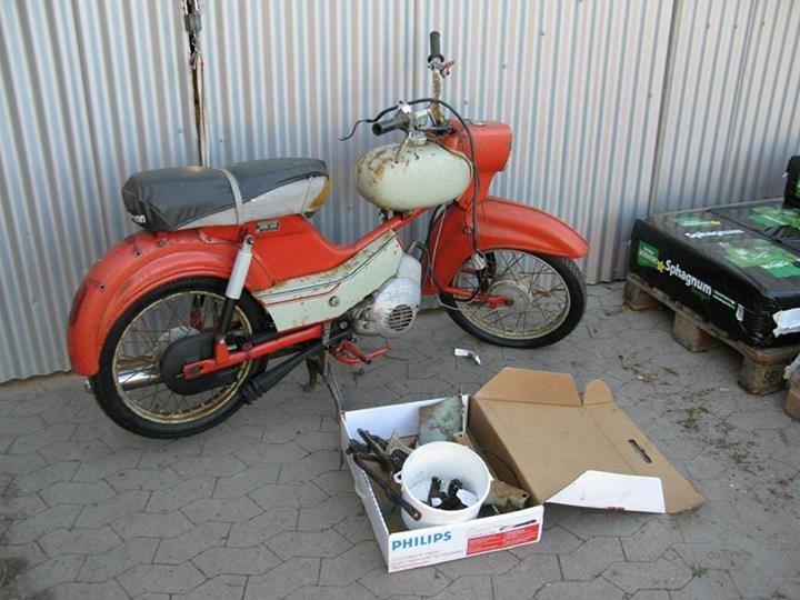 Simson Star SR4-2/1 renoverings projekt - Da jeg lige havde købt den billede 2