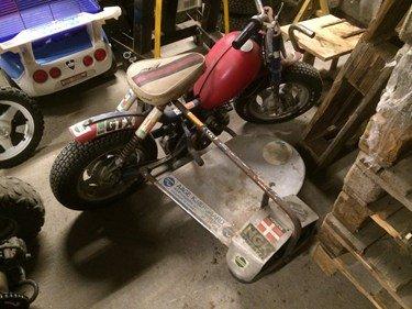 Honda camino stel og motor, nsu quickly tank  billede 13