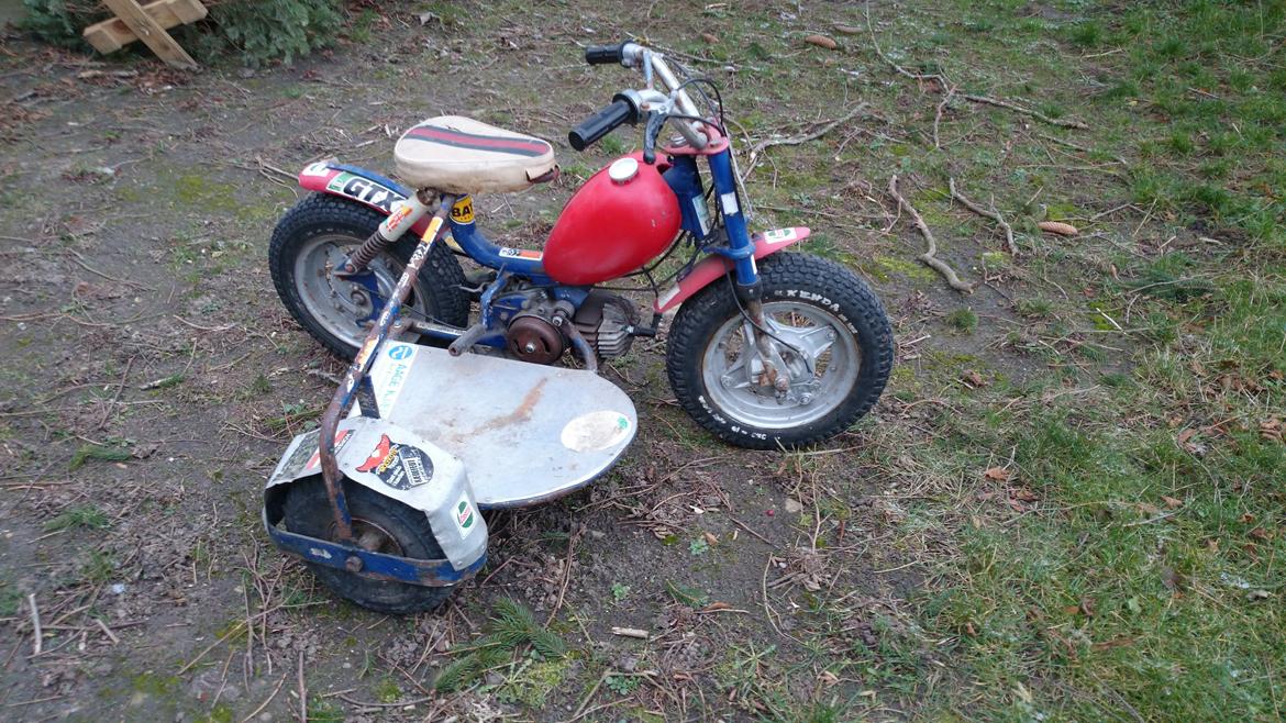 Honda camino stel og motor, nsu quickly tank  billede 9