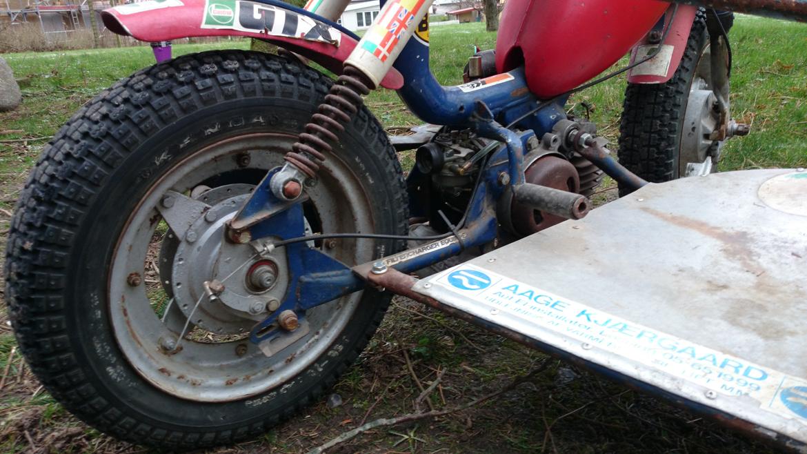 Honda camino stel og motor, nsu quickly tank  billede 5