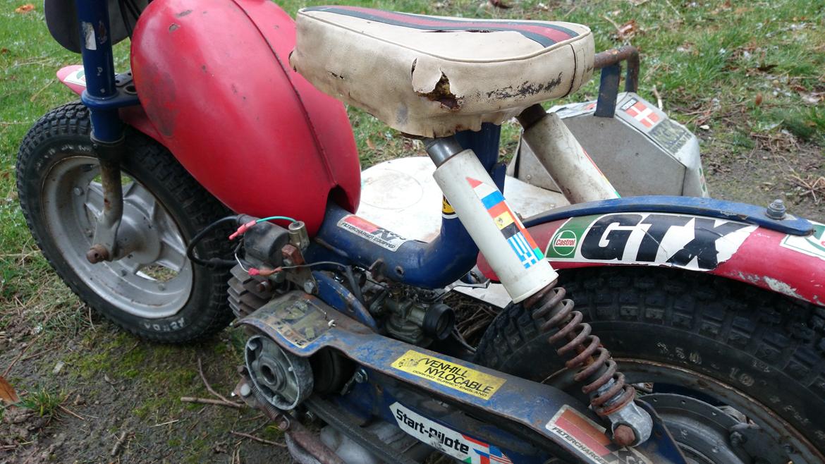 Honda camino stel og motor, nsu quickly tank  billede 4