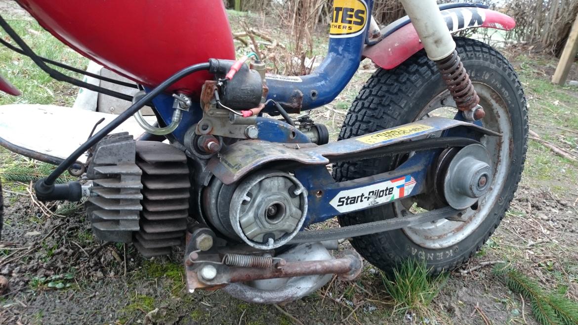 Honda camino stel og motor, nsu quickly tank  billede 3