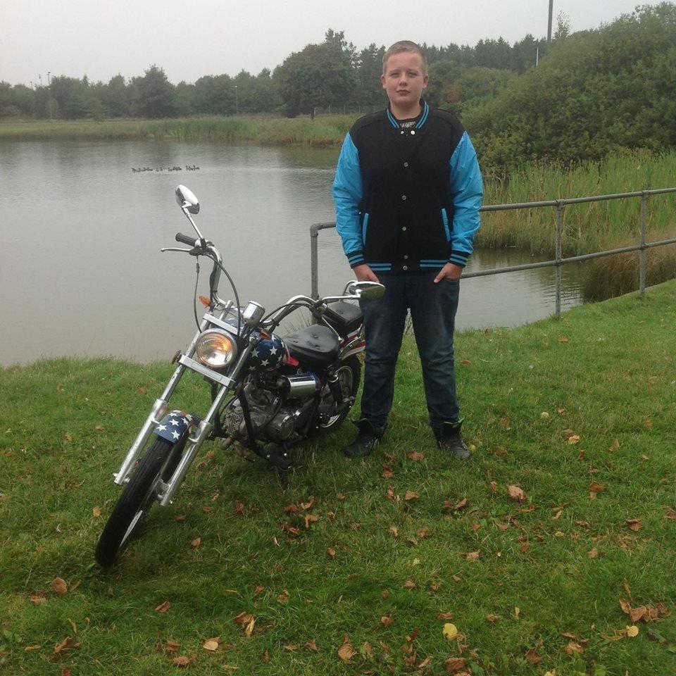 Min Regal Raptor 50cc knallert - Mig og min maskine billede 5