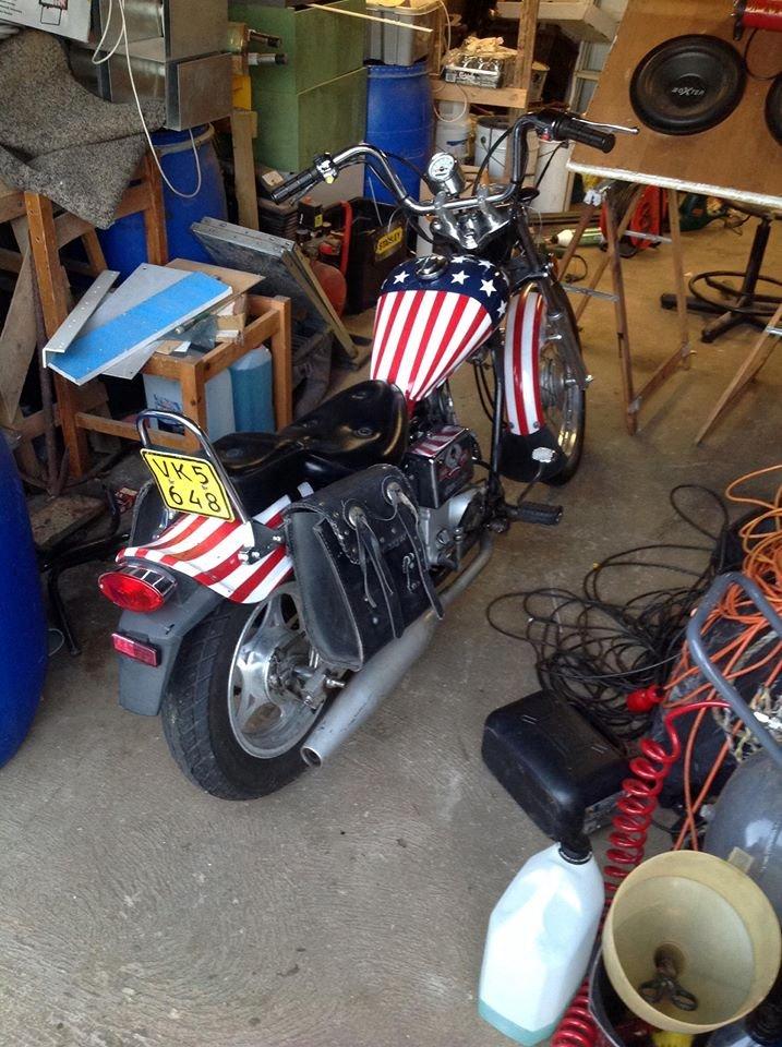 Min Regal Raptor 50cc knallert - Lidt gammelt billede der er blevet skiftet en masse dele ; billede 2