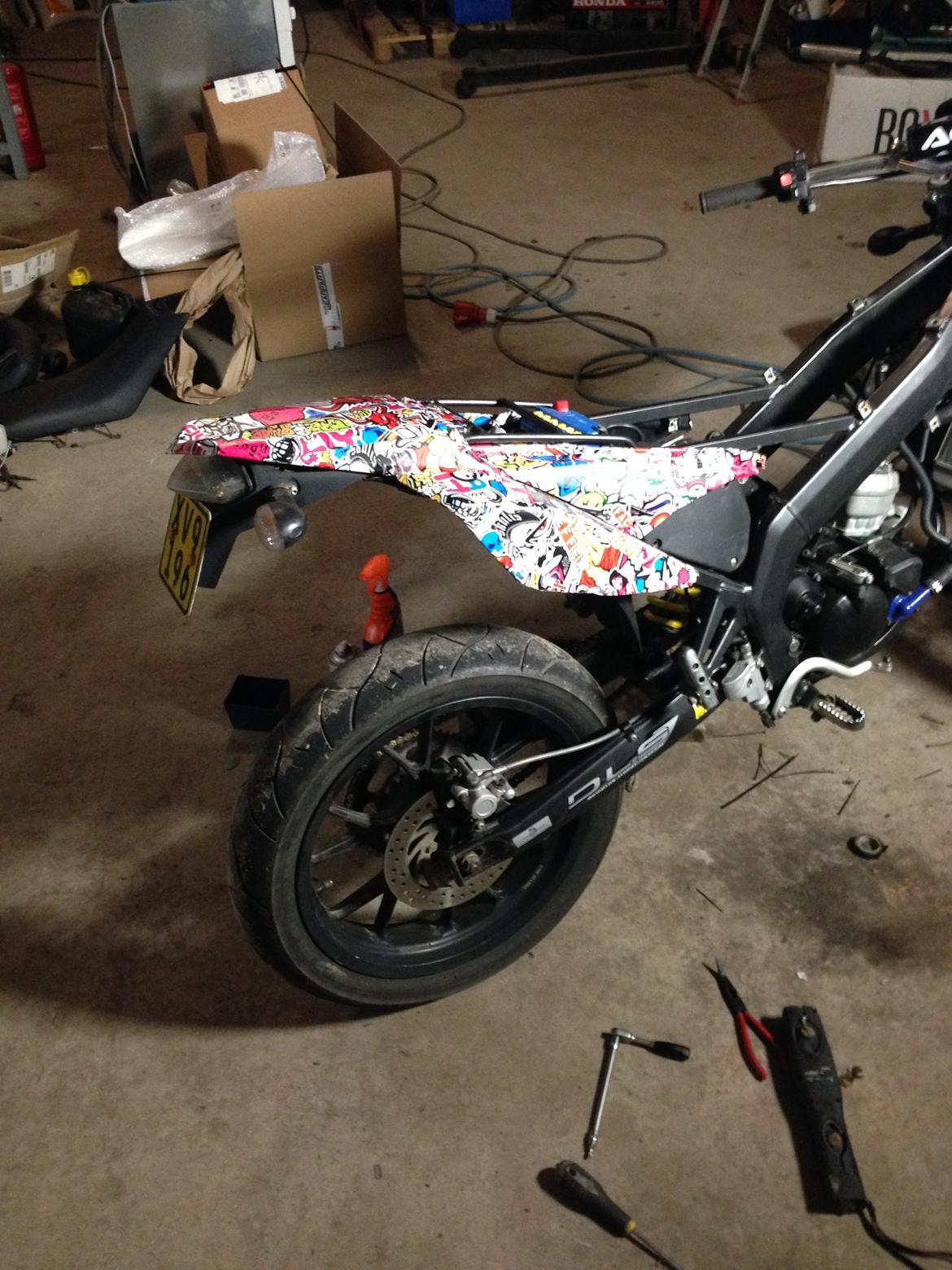 Derbi senda DRD extreme tuning projekt ( underkniven )  billede 38