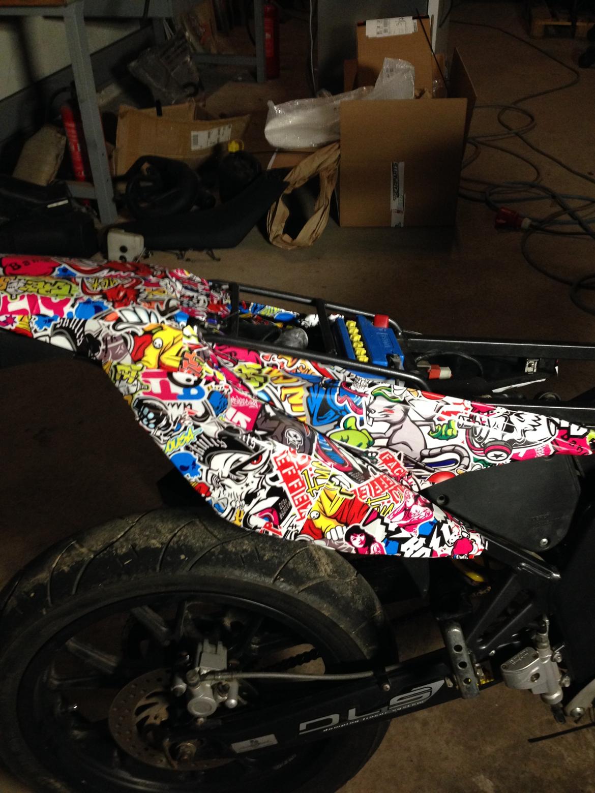 Derbi senda DRD extreme tuning projekt ( underkniven )  billede 39