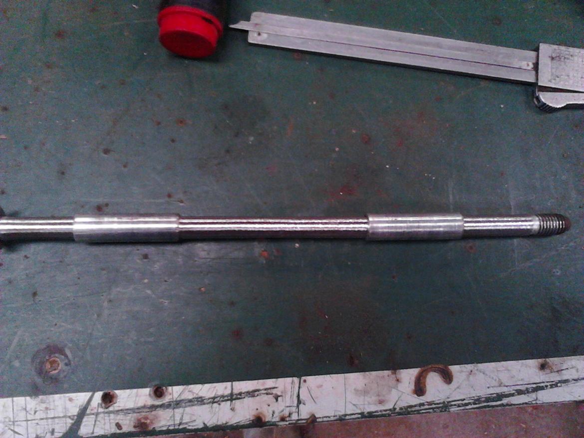 Pgo Hot 77 BB - Special lavede bøsninger til forgaffel så jog R fælge passer på :D billede 19