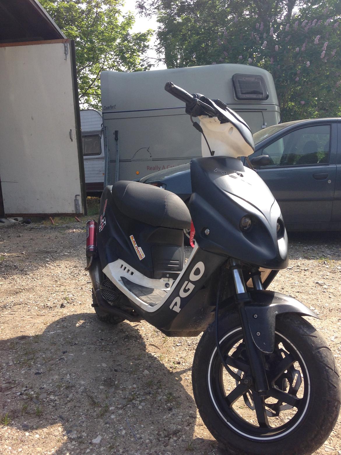 PGO hot50 Tornado frontskjold billede 2