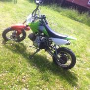 110cc dirtbike. Før og efter!