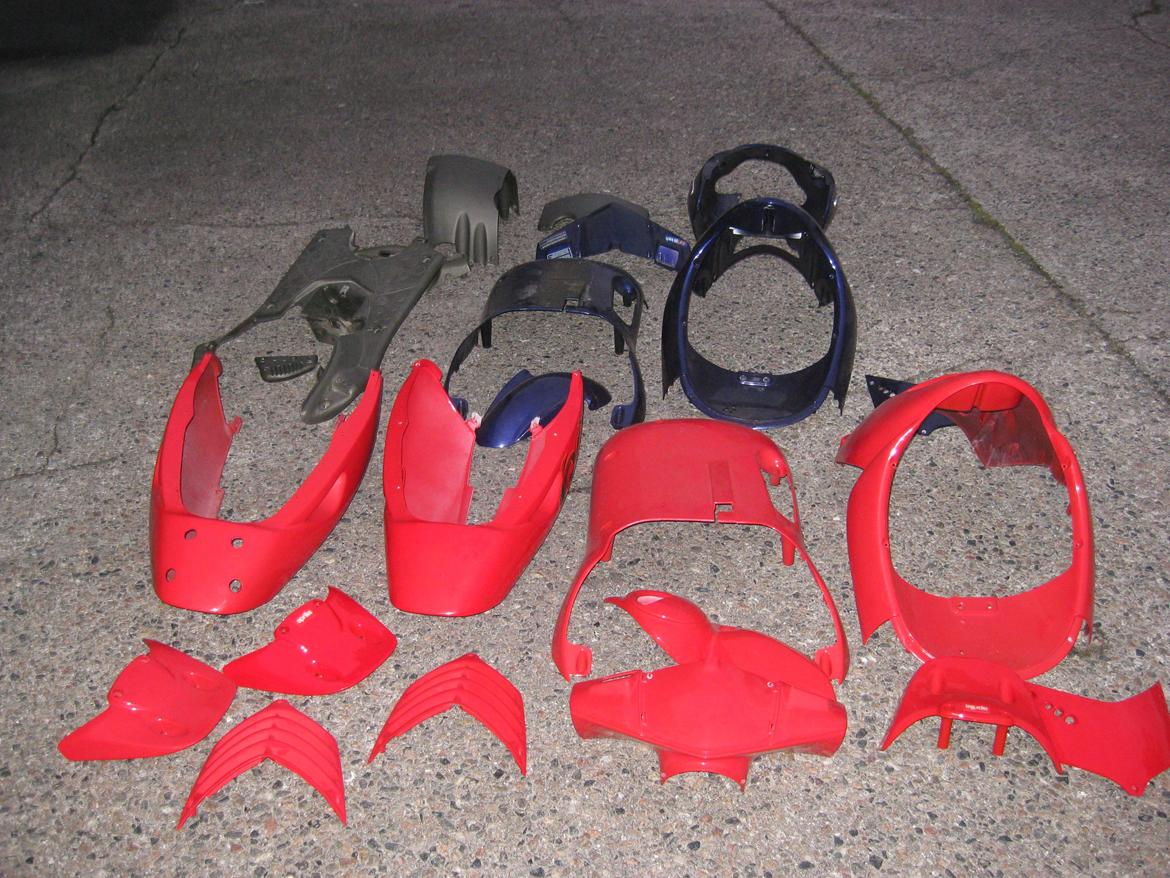 Aprilia Sonic , Rally , SR50 skjolde billede 1