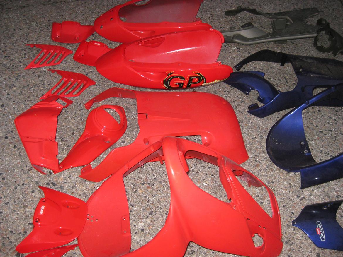 Aprilia Sonic , Rally , SR50 skjolde billede 4