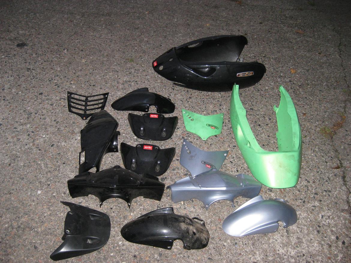 Aprilia Sonic , Rally , SR50 skjolde billede 9