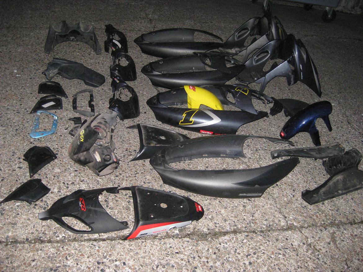 Aprilia Sonic , Rally , SR50 skjolde billede 20