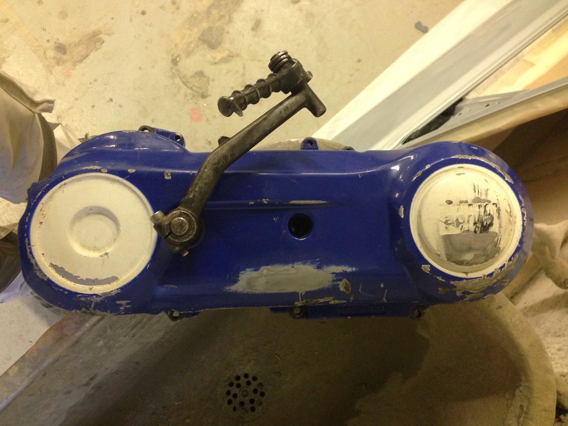 Yamaha Jog FS projekt. - Ja, vi kan nok blive enige om at det trængte til en eller anden form for ændring.. :) billede 10