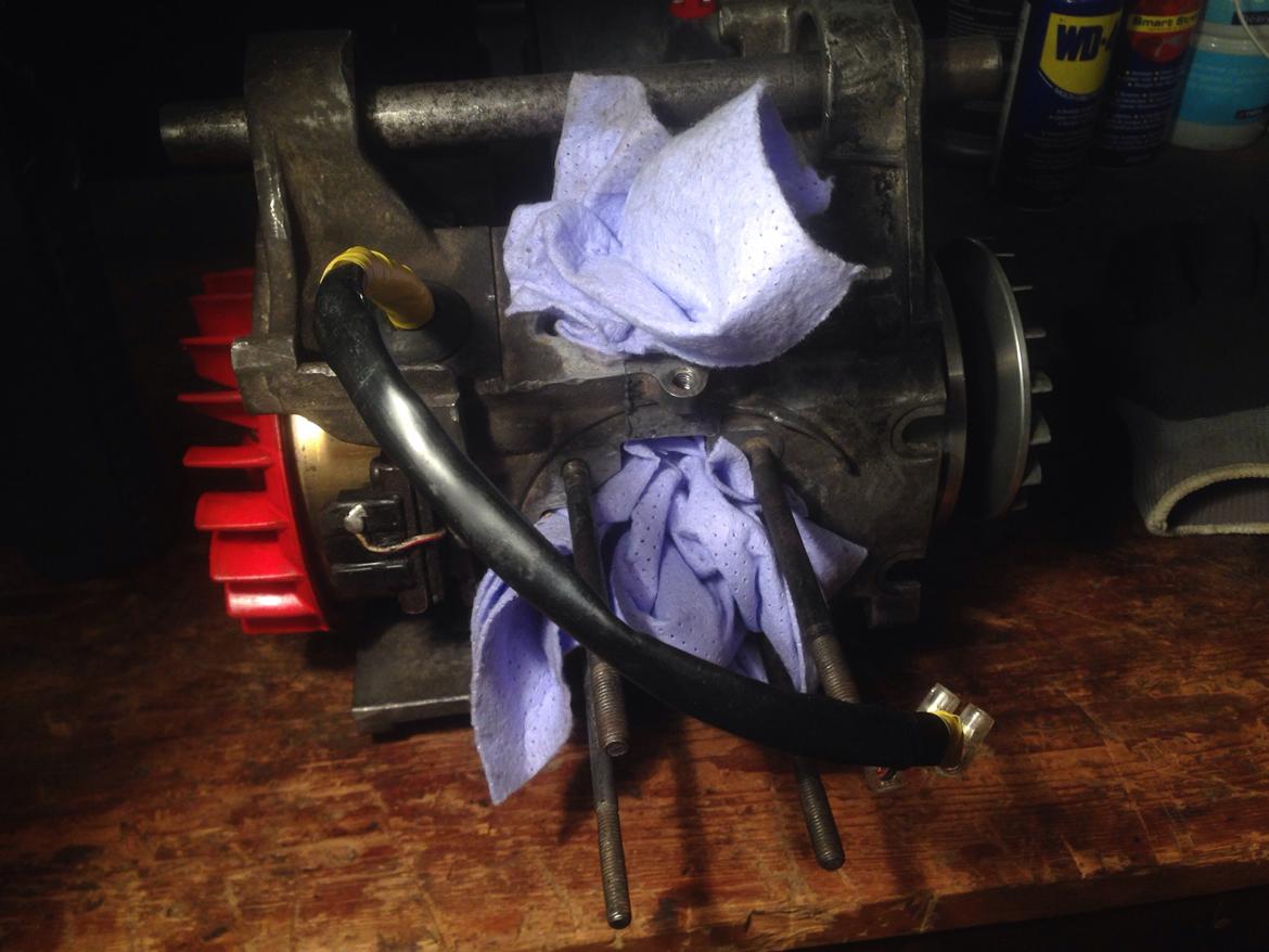 Yamaha Jog FS projekt. - Blokken efter en god gang renovering. billede 31