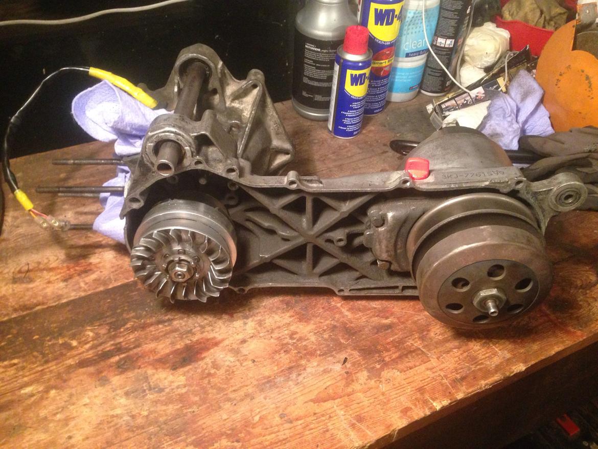 Yamaha Jog FS projekt. - Blokken efter en god gang renovering. billede 28