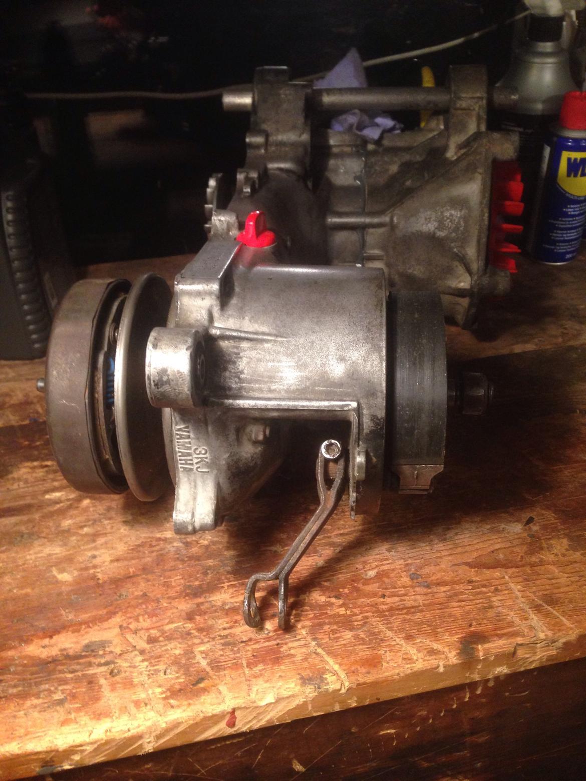 Yamaha Jog FS projekt. - Blokken efter rensning, og lejelskift, krumtap er næsten ny, INGEN minusser. billede 27