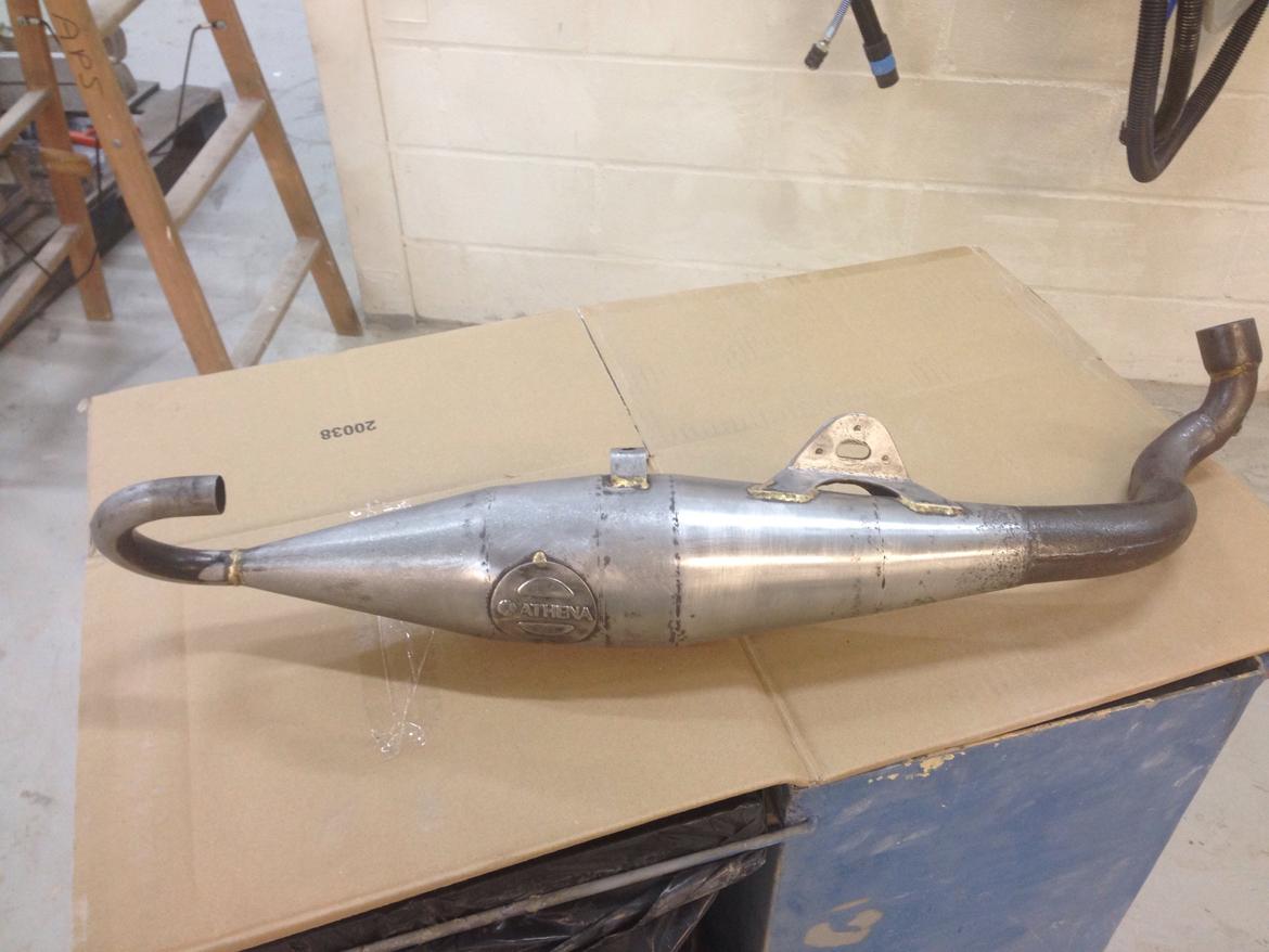 Yamaha Jog FS projekt. - Her havde jeg fjernet rusten, og så monteret pga. opstart... billede 42