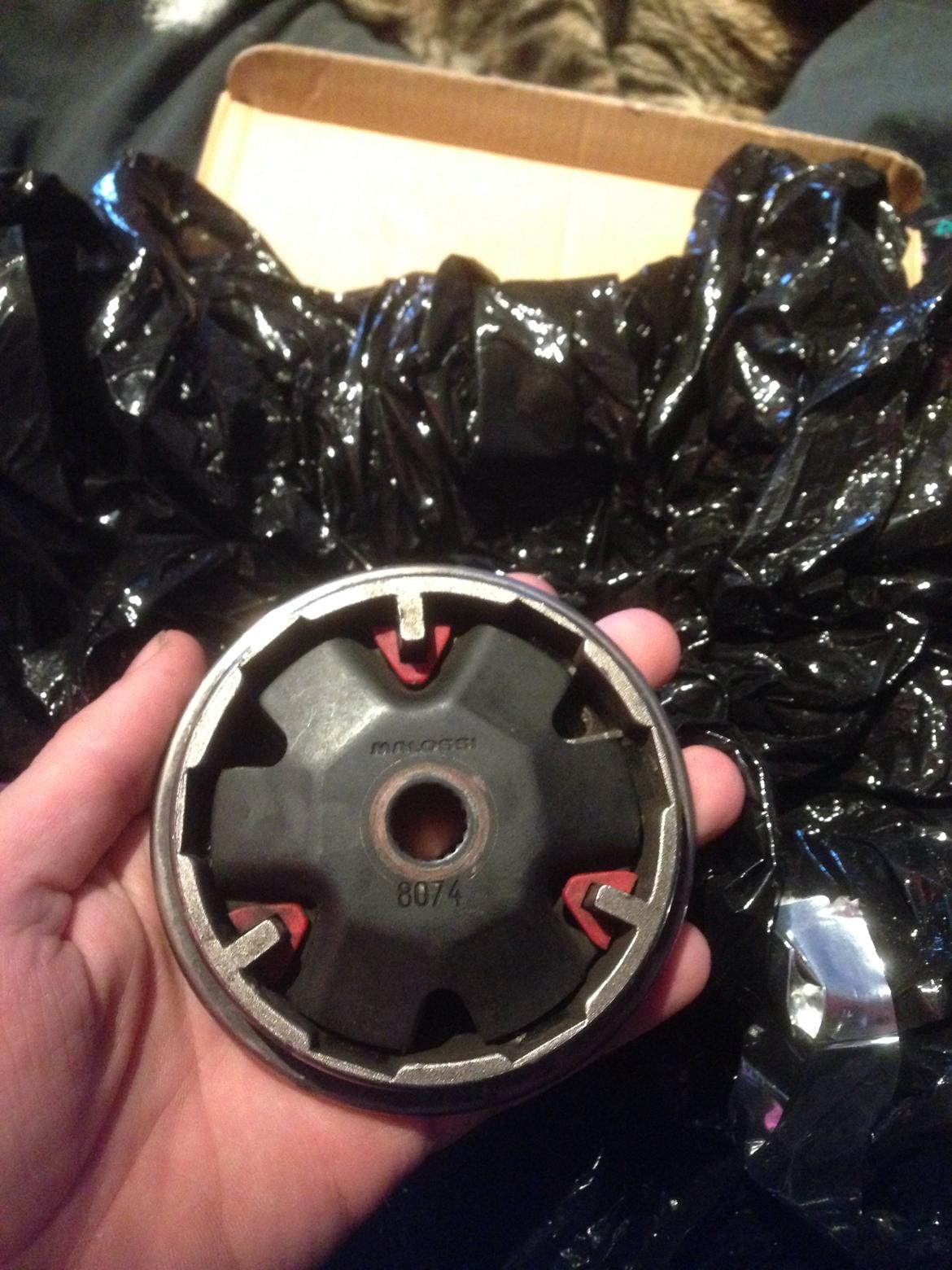 Yamaha Jog FS projekt. - mangler gliderør før jeg kan montere den, MHR billede 54