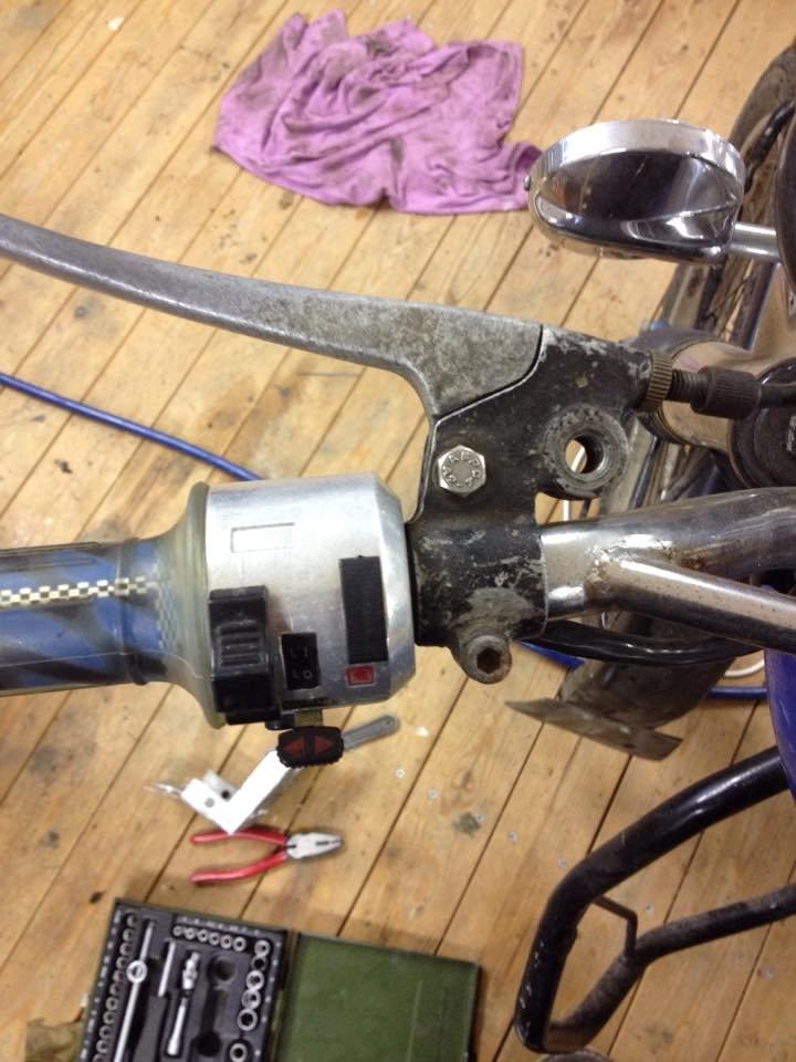 Yamaha fs1 77' projekt - Koblingsgreb m.m. billede 9