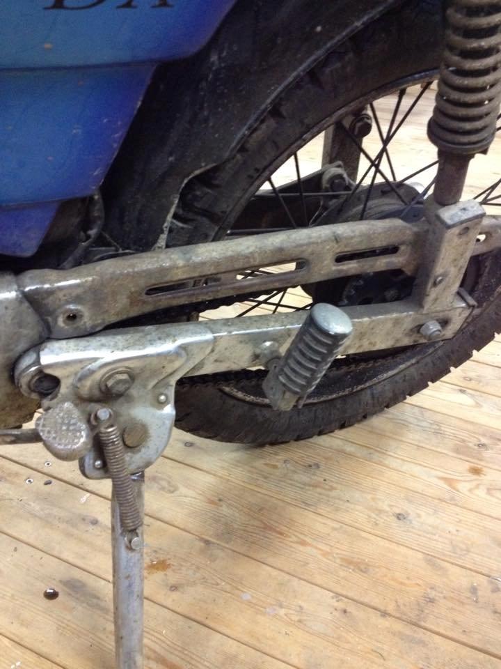 Yamaha fs1 77' projekt - Lækker chrom kædeskærm billede 7