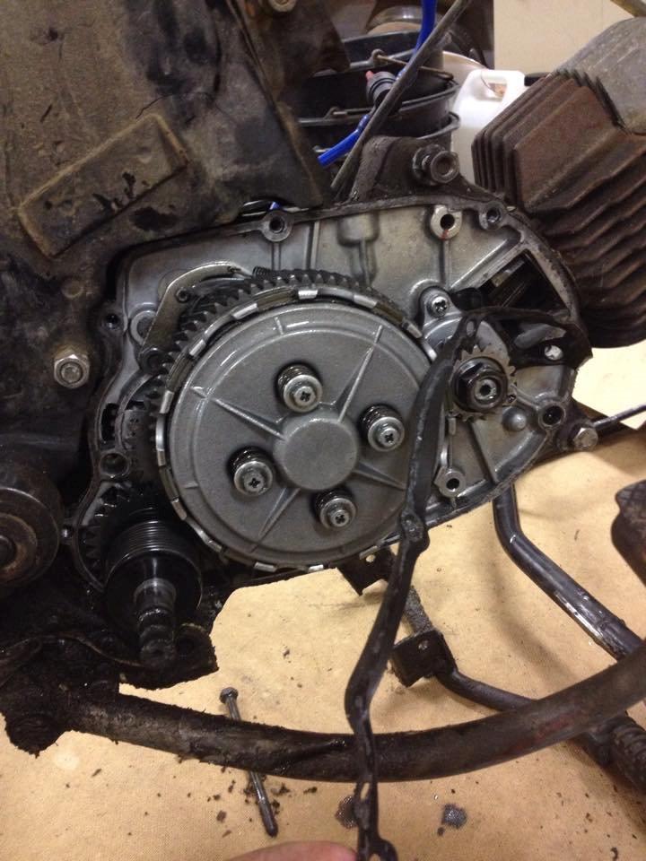 Yamaha fs1 77' projekt - Pakningen var noget mør.. billede 15