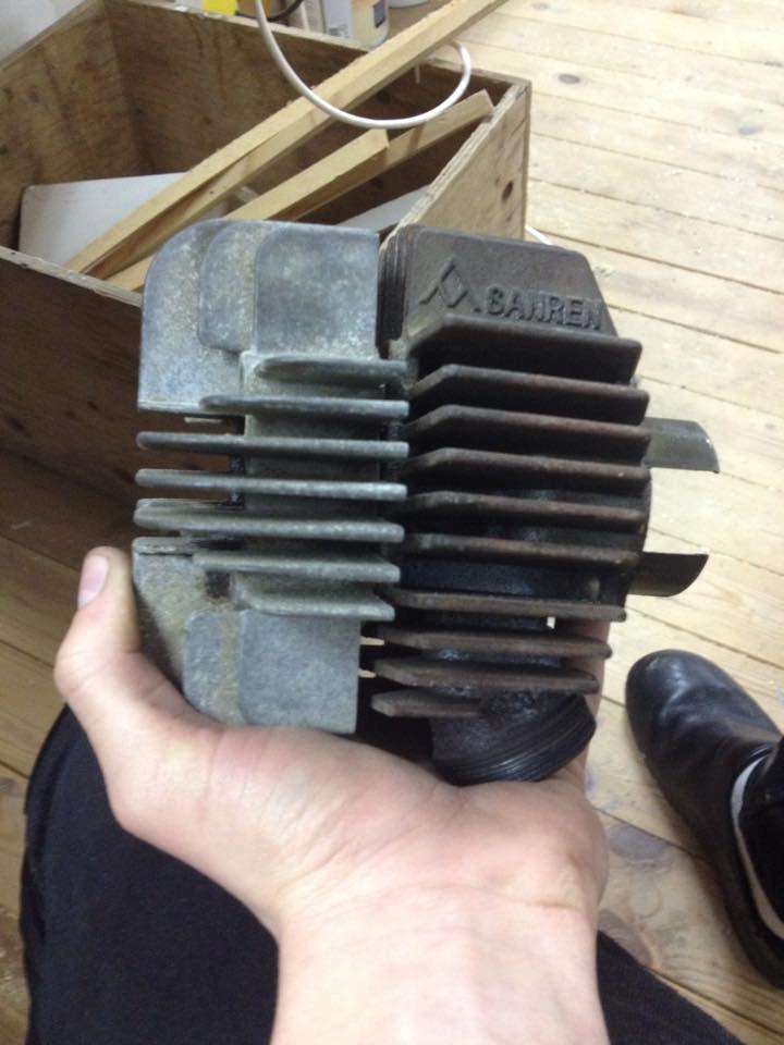 Yamaha fs1 77' projekt - Det gamle cylinderkit billede 22