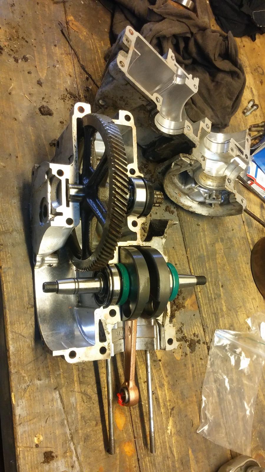 Puch rough rider / magnum / pionier. Renovering billede 12