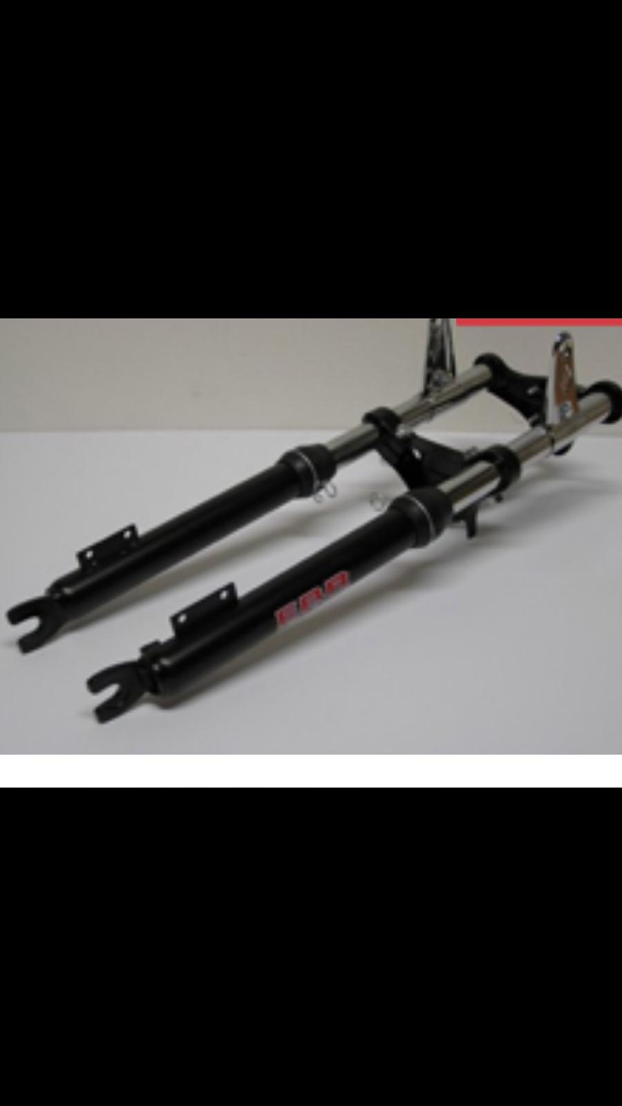 Puch rough rider / magnum / pionier. Renovering - den orgilane forgaffel er færdig så måtte købe en ny. uoriginal detsværre.  billede 15