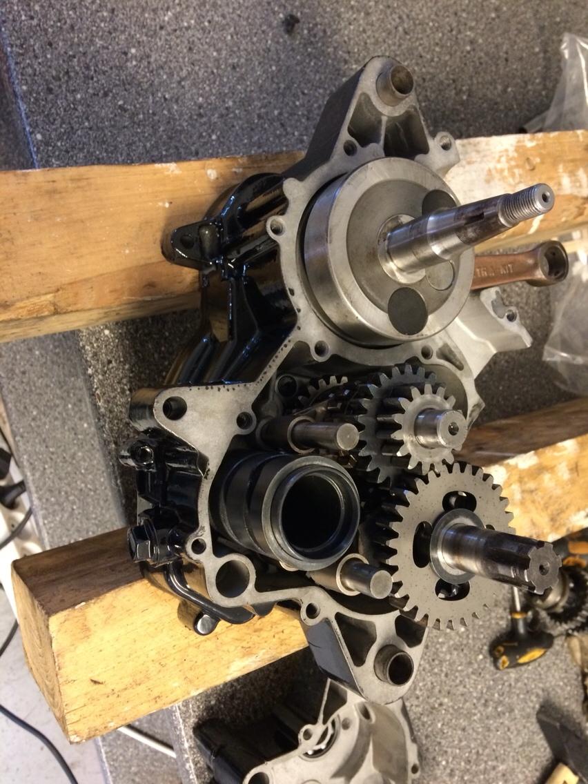 Aprillia sx50 TS 80cc projekt billede 10