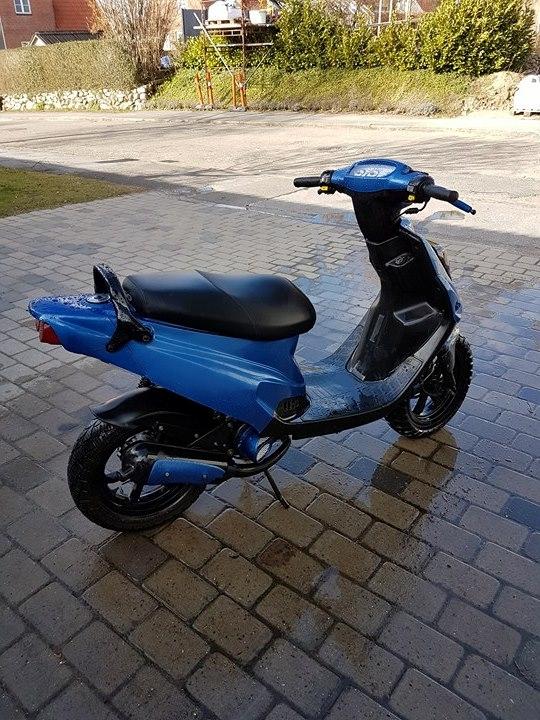 Pgo Hot 50, Metalic blå!!! billede 3