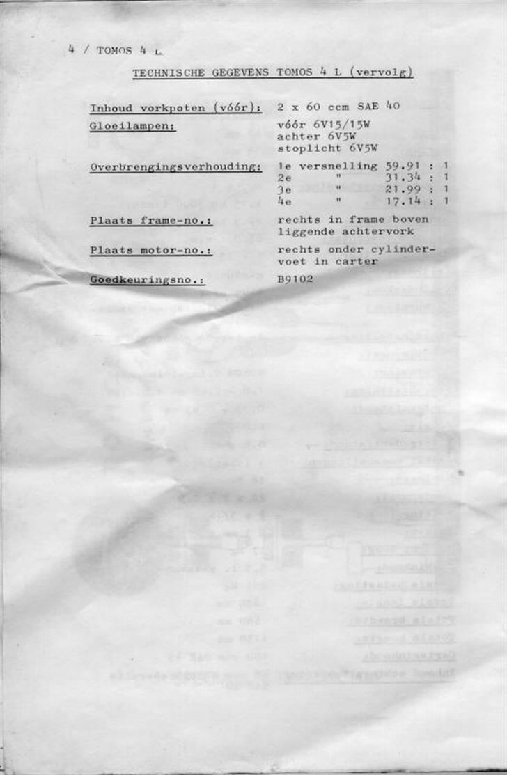 Tomos 4L motor.. billede 5