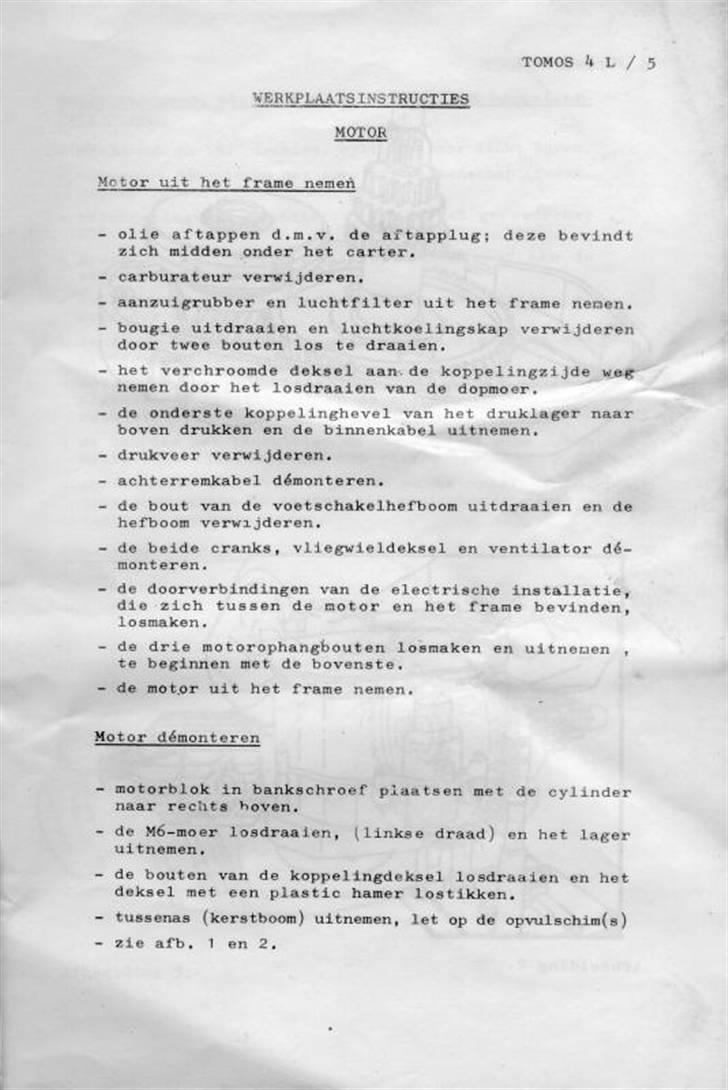 Tomos 4L motor.. billede 6