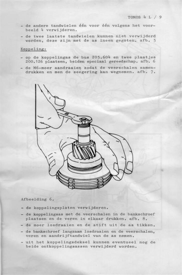 Tomos 4L motor.. billede 10