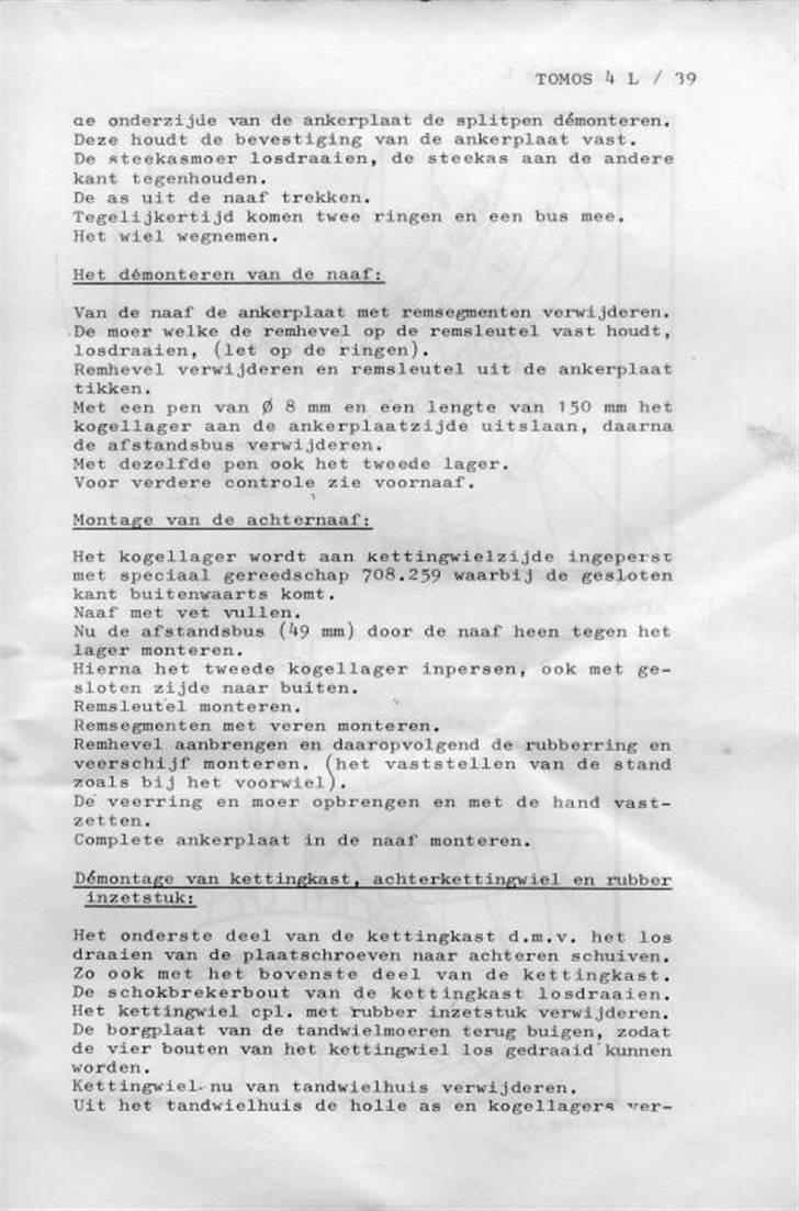 Tomos 4L motor.. billede 39