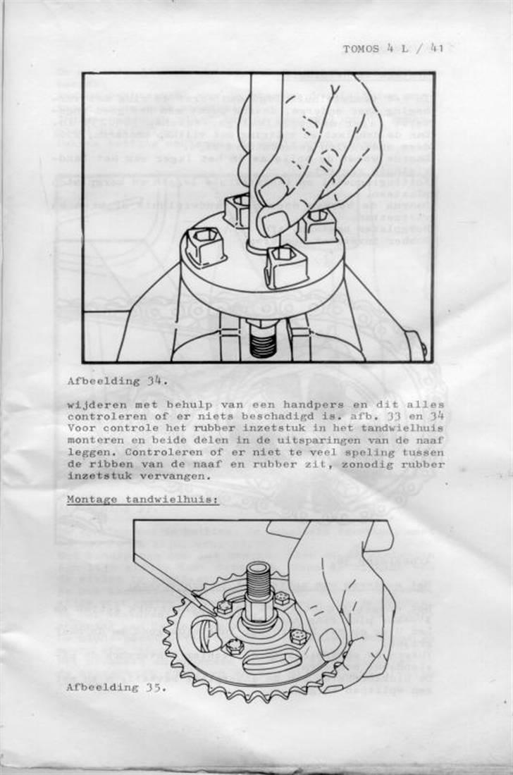 Tomos 4L motor.. billede 41