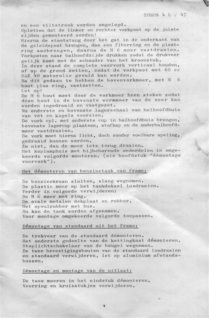 Tomos 4L motor.. billede 47