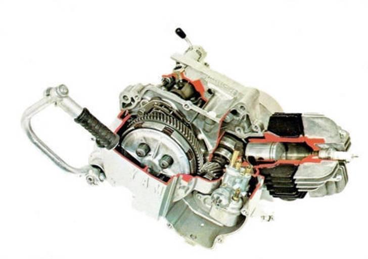 Yamaha fs1. - Udstilings motor billede 29