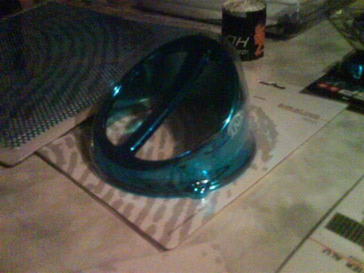 Renovering/styling af Yamaha slider - Grisetryne.
Kommer gitter i/på, og 2 blå dioder. billede 17