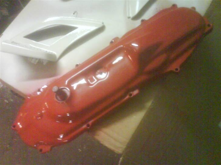 Renovering/styling af Yamaha slider - En gang rust resisterende grundmaling:D  kommer grå grundmaling oven på. billede 66