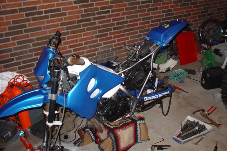 Suzuki SMX Projekt. - Baghjulet taget af. billede 8