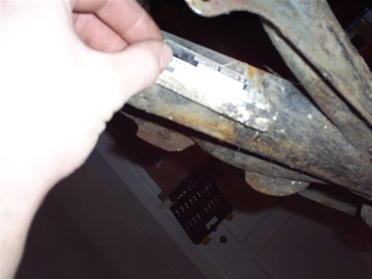 Honda SFX projekt af "KN Customs" - Nitte...
De sidste 2 numre 0 og 7 er slidt væk af støttefodsbøjlen :/ billede 7