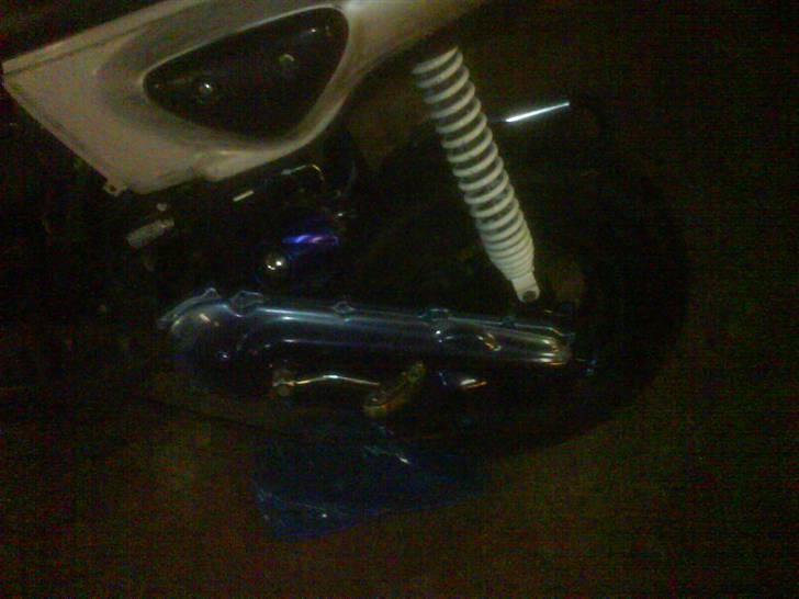 Renovering/styling af Yamaha slider - Så fik jeg sat varioskjold på. Special-larkeret. i 3 forskellige farver. billede 84