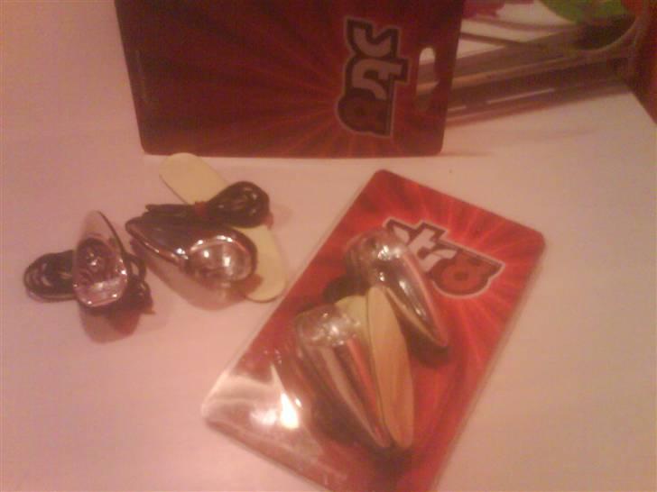 Renovering/styling af Yamaha slider - Endelig fik jeg mine chrom STR-8 blinklygter hjem. billede 90