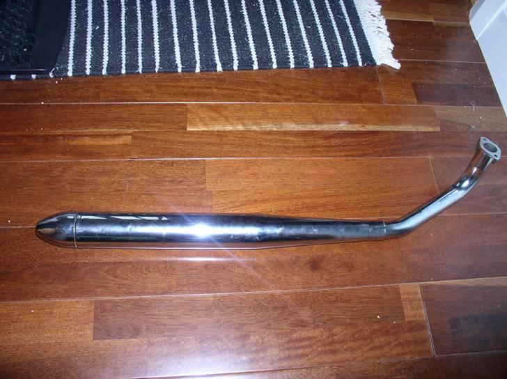 Suzuki Samurai DM50 2G Styling/tuningsprojekt - Uhh min nye Udst. sponsoreret af Skåde-Reservedele 32 mm forrør rigtig lækkert da den originale  er MEGET begrænset i forrøret billede 7