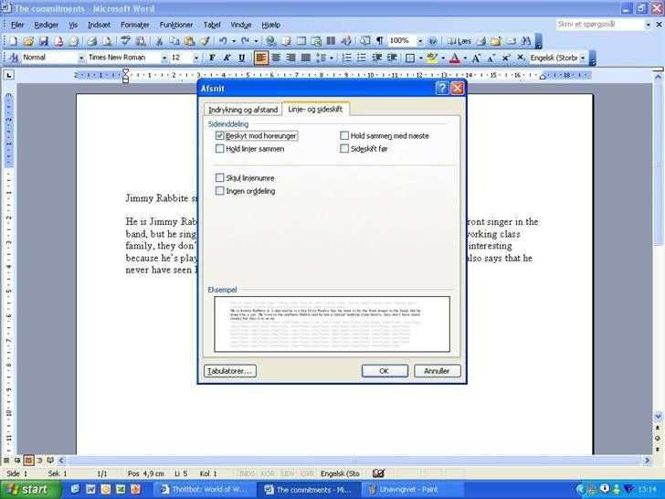 Horeunge i word! billede 2