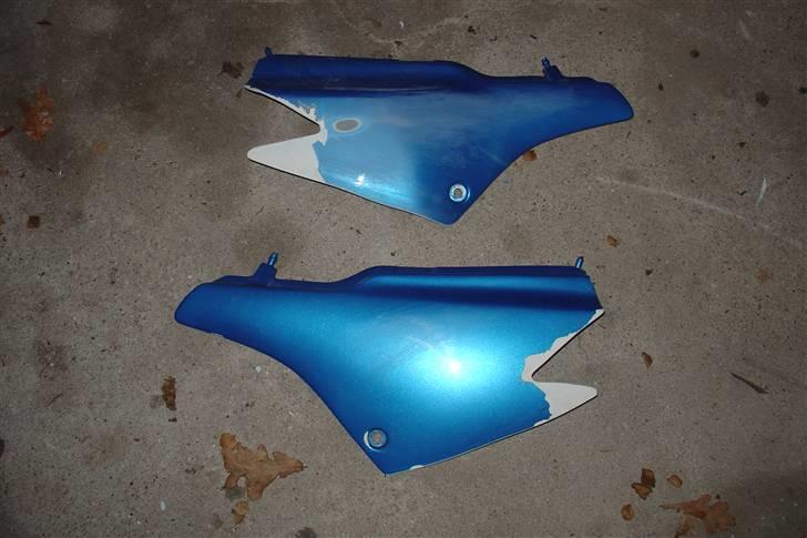 Suzuki SMX Projekt. - Mine bagskjolde, skåret på en speciel måde. - ikke set før. billede 58