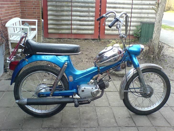 Tomos Cross S 4L... - Ja her har jeg lige fået den nye tank på... billede 11