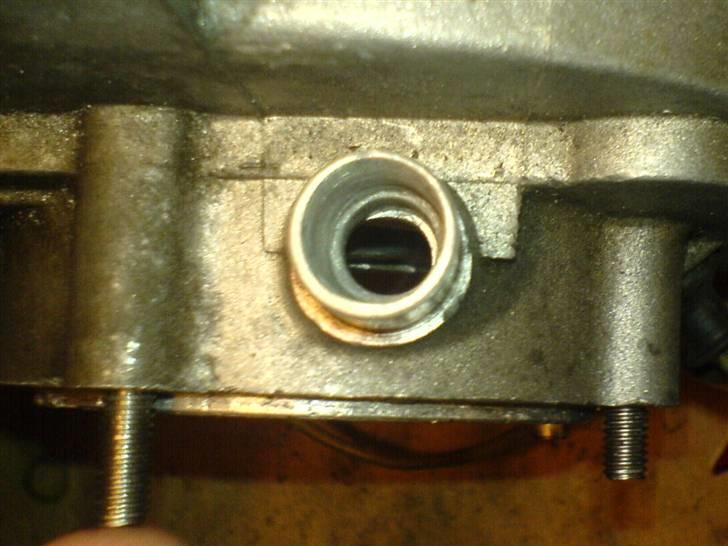 Vespa Ciao tuning - much power :D - Studs boret op og pudset - 
NU 13 mm !! billede 4