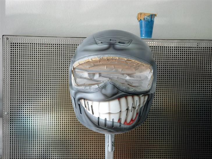 MIN VOLL BANDIT HJELM ;D billede 2